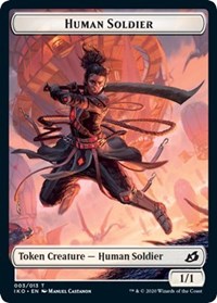 Human Soldier (003) // Zombie Double-sided Token [Commander 2020] | Card Citadel
