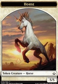 Horse // Zombie Double-sided Token [Hour of Devastation Tokens] | Card Citadel