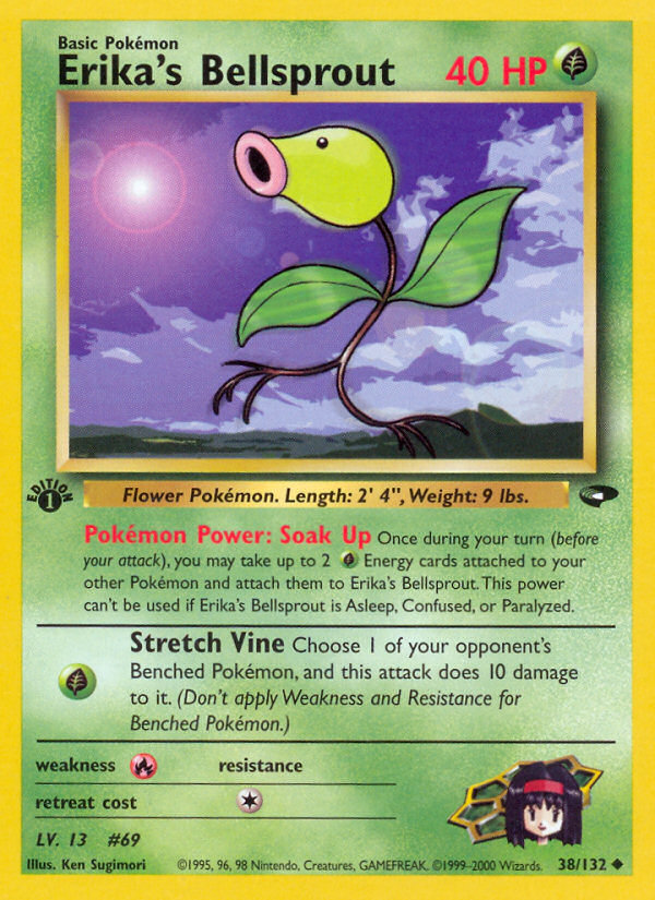 Erika's Bellsprout (38/132) [Gym Challenge 1st Edition] | Card Citadel