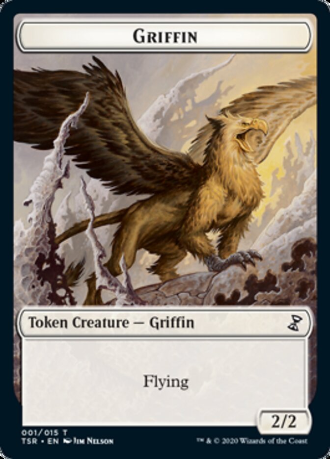 Griffin Token [Time Spiral Remastered Tokens] | Card Citadel