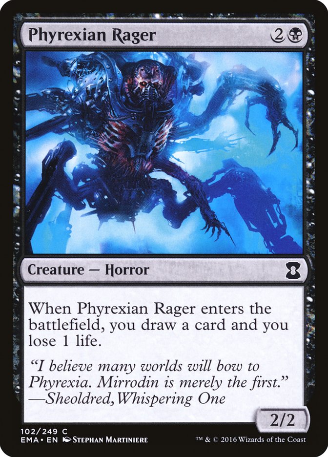 Phyrexian Rager [Eternal Masters] | Card Citadel