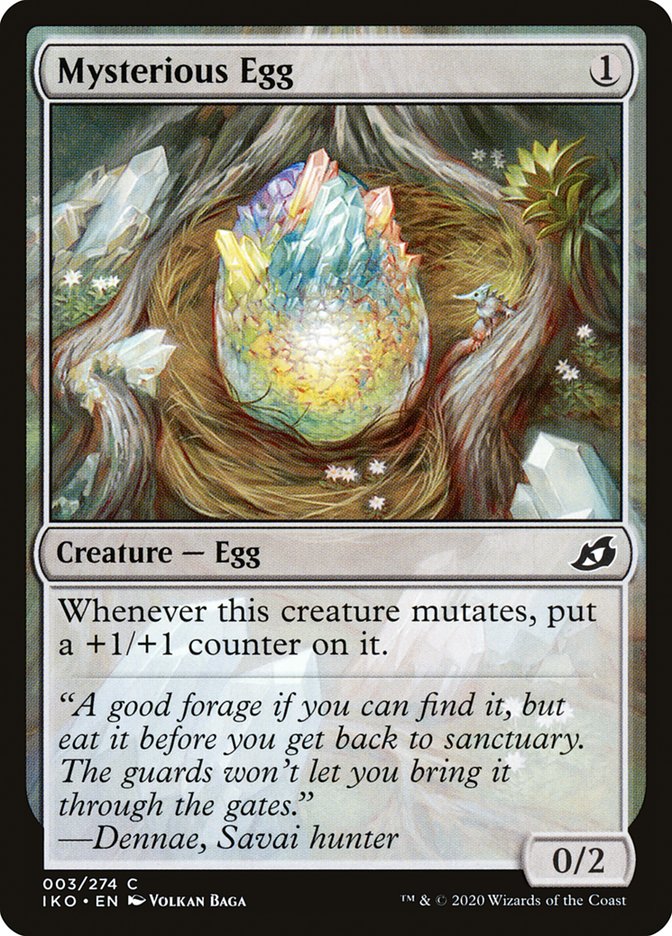 Mysterious Egg [Ikoria: Lair of Behemoths] | Card Citadel