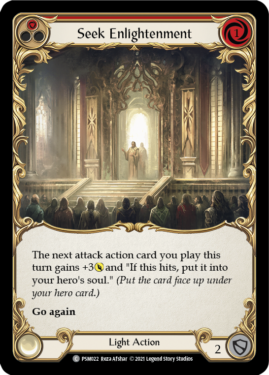 Seek Enlightenment (Red) [PSM022] (Monarch Prism Blitz Deck) | Card Citadel