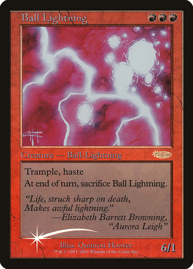 Ball Lightning [Judge Gift Cards 2001] | Card Citadel