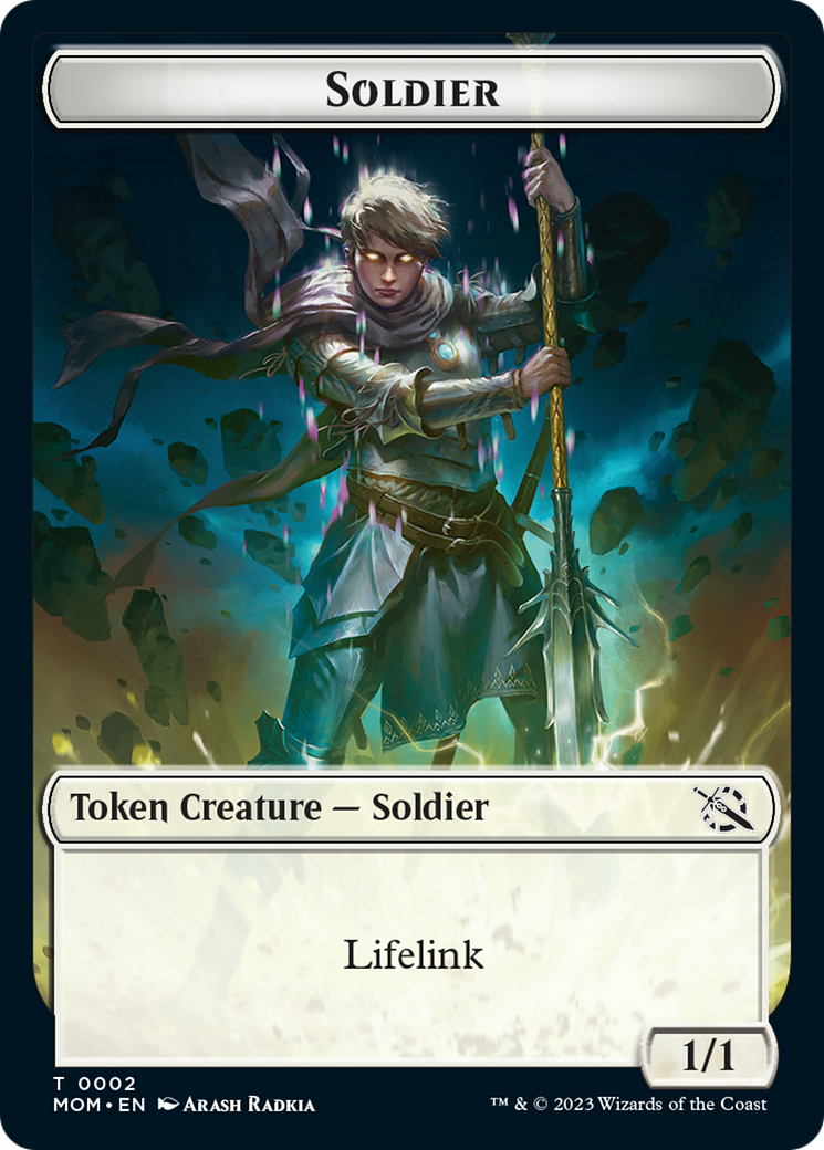 Soldier Token [March of the Machine Tokens] | Card Citadel