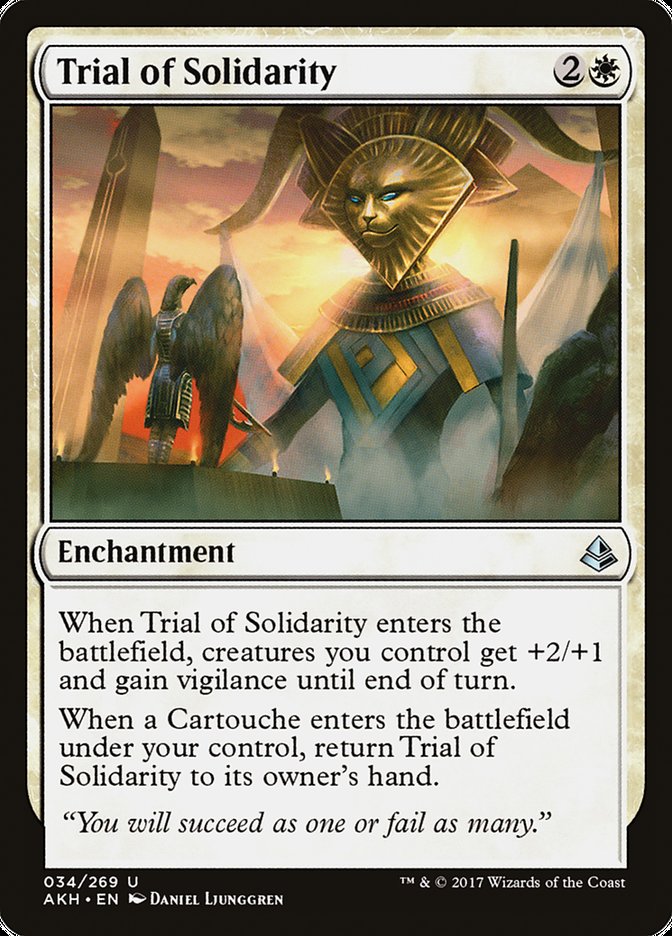 Trial of Solidarity [Amonkhet] | Card Citadel