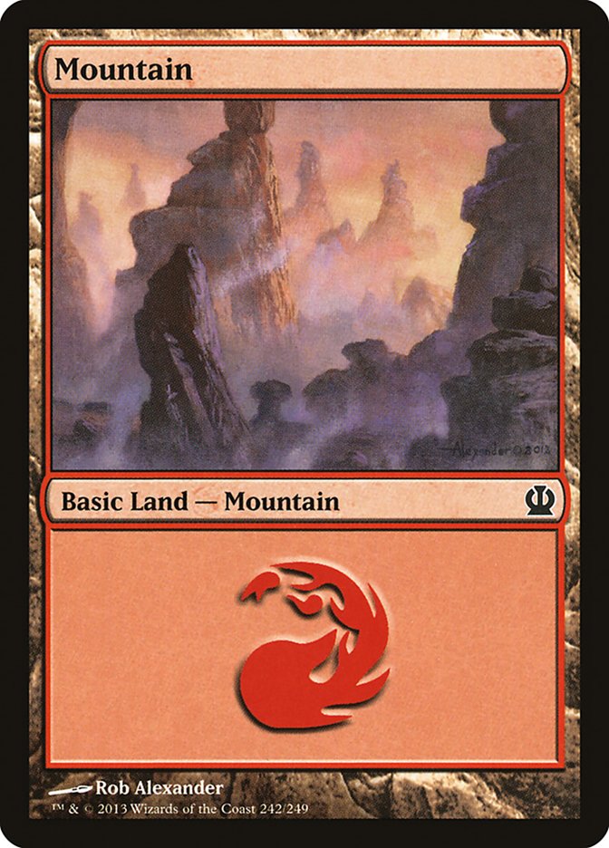 Mountain [Theros] | Card Citadel