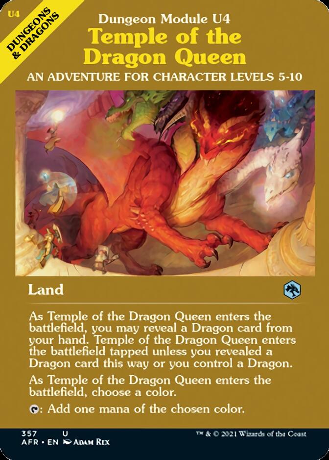 Temple of the Dragon Queen (Dungeon Module) [Dungeons & Dragons: Adventures in the Forgotten Realms] | Card Citadel