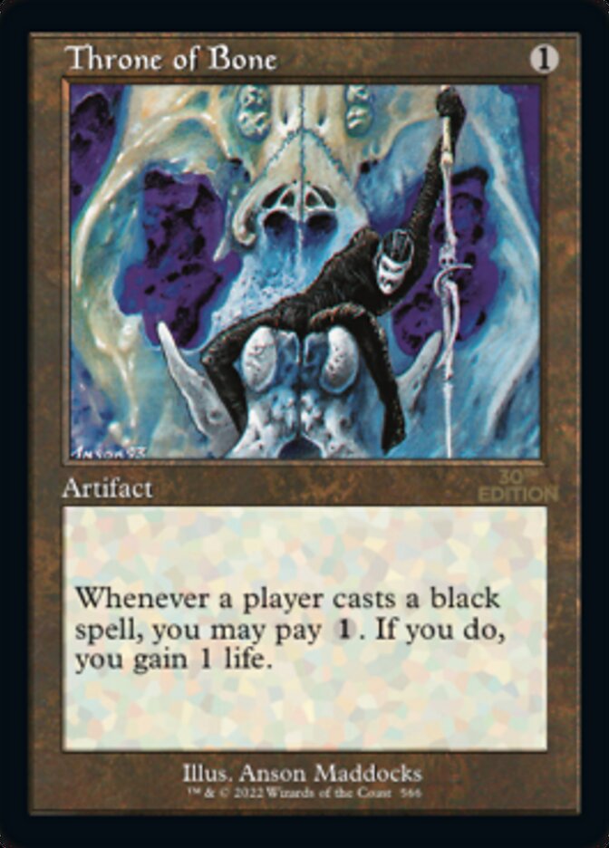 Throne of Bone (Retro) [30th Anniversary Edition] | Card Citadel