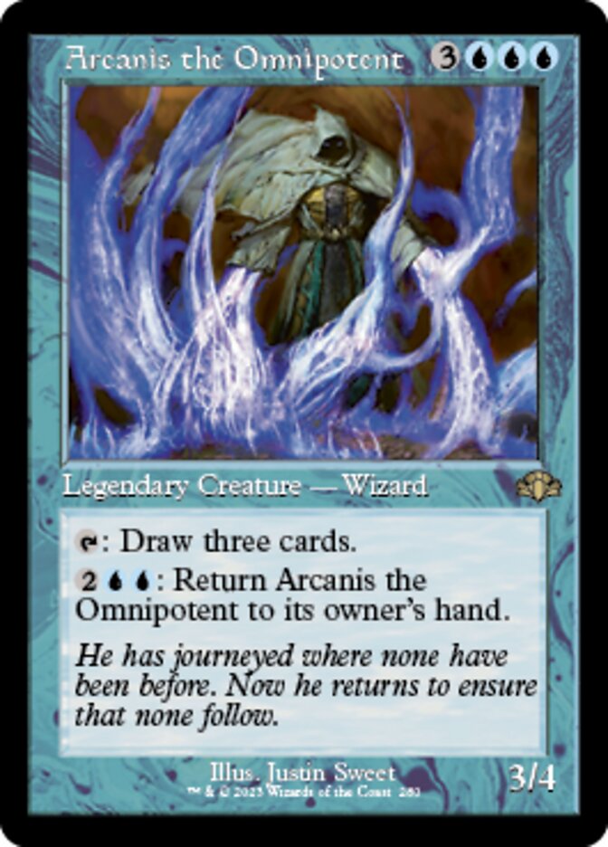 Arcanis the Omnipotent (Retro) [Dominaria Remastered] | Card Citadel
