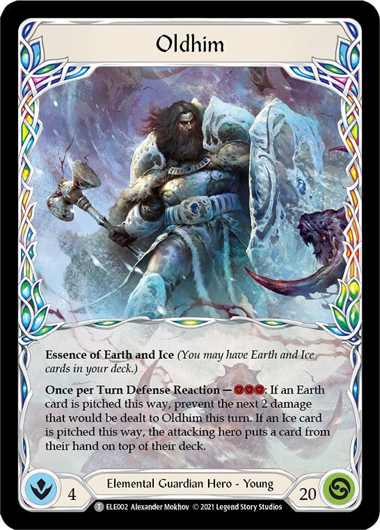 Oldhim, Grandfather of Eternity // Oldhim [ELE001 // ELE002] (Tales of Aria) | Card Citadel