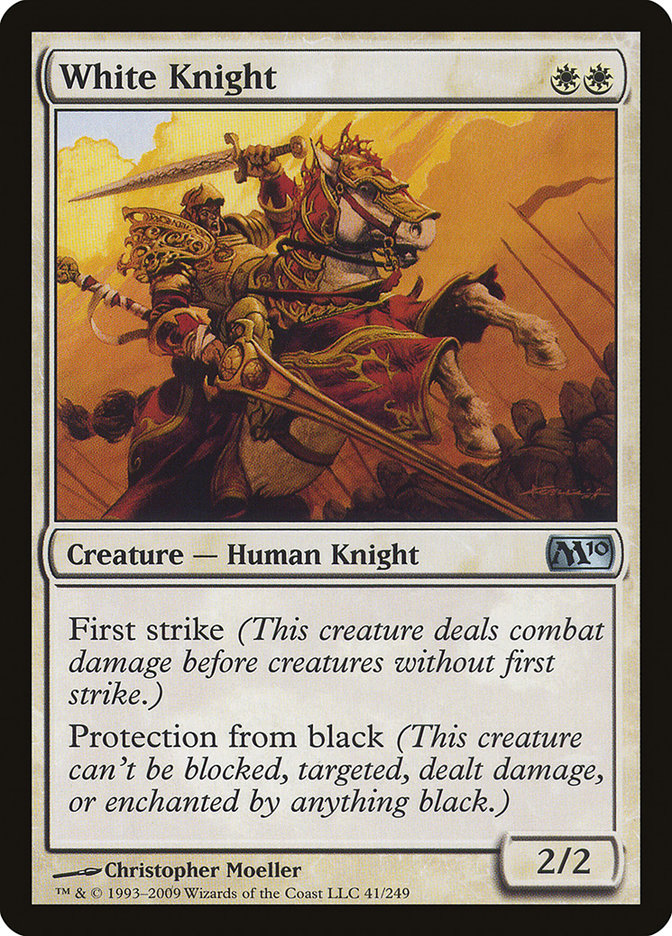 White Knight [Magic 2010] | Card Citadel