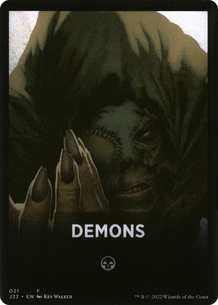 Demons Theme Card [Jumpstart 2022 Front Cards] | Card Citadel