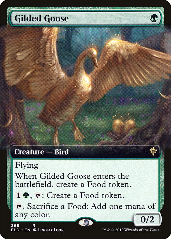 Gilded Goose (Extended Art) [Throne of Eldraine] | Card Citadel