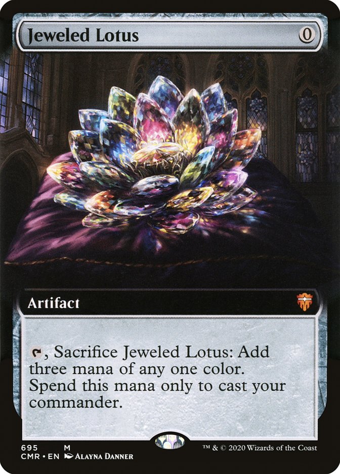 Jeweled Lotus (Extended Art) [Commander Legends] | Card Citadel