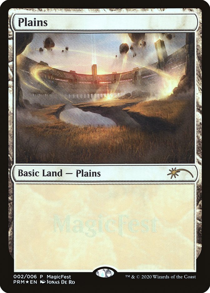 Plains (2020) [MagicFest 2020] | Card Citadel