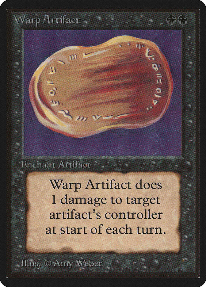 Warp Artifact [Limited Edition Beta] | Card Citadel