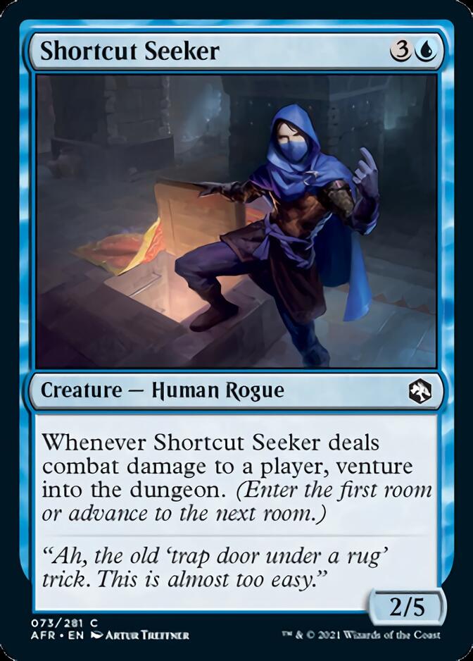 Shortcut Seeker [Dungeons & Dragons: Adventures in the Forgotten Realms] | Card Citadel