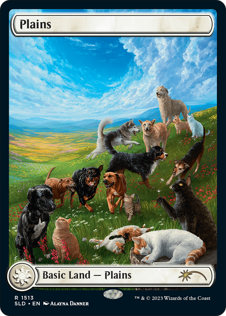Plains (1513) [Secret Lair Commander Deck: Raining Cats and Dogs] | Card Citadel