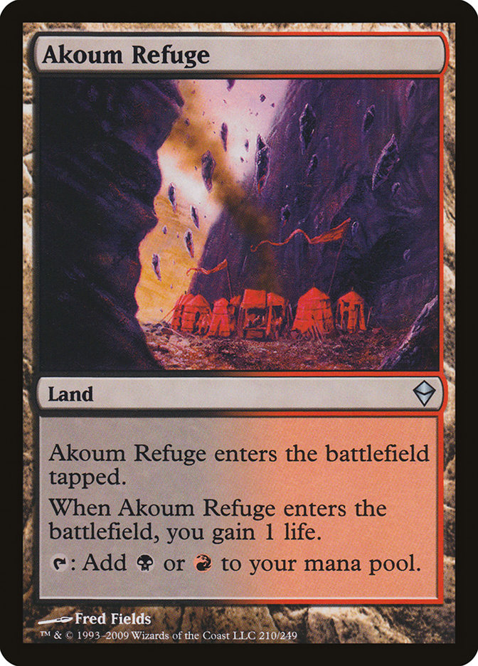 Akoum Refuge [Zendikar] | Card Citadel