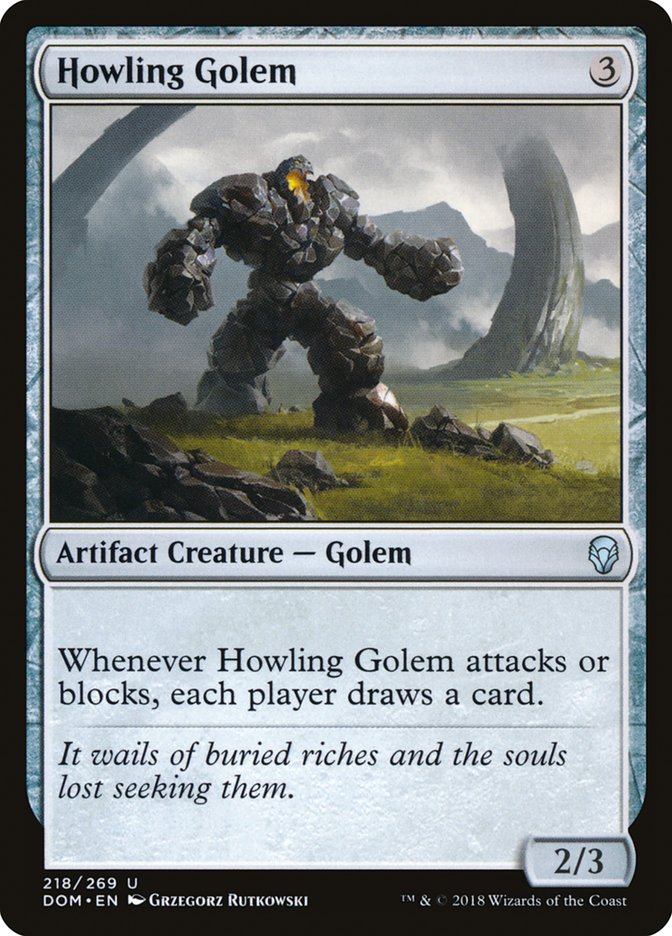 Howling Golem [Dominaria] | Card Citadel