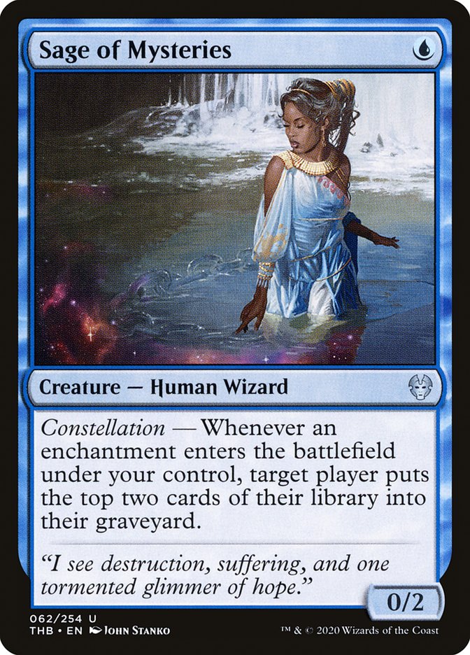 Sage of Mysteries [Theros Beyond Death] | Card Citadel