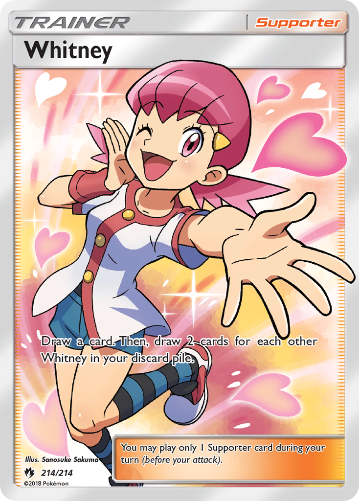 Whitney (214/214) [Sun & Moon: Lost Thunder] | Card Citadel