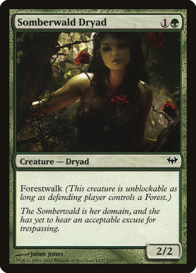 Somberwald Dryad [Dark Ascension] | Card Citadel