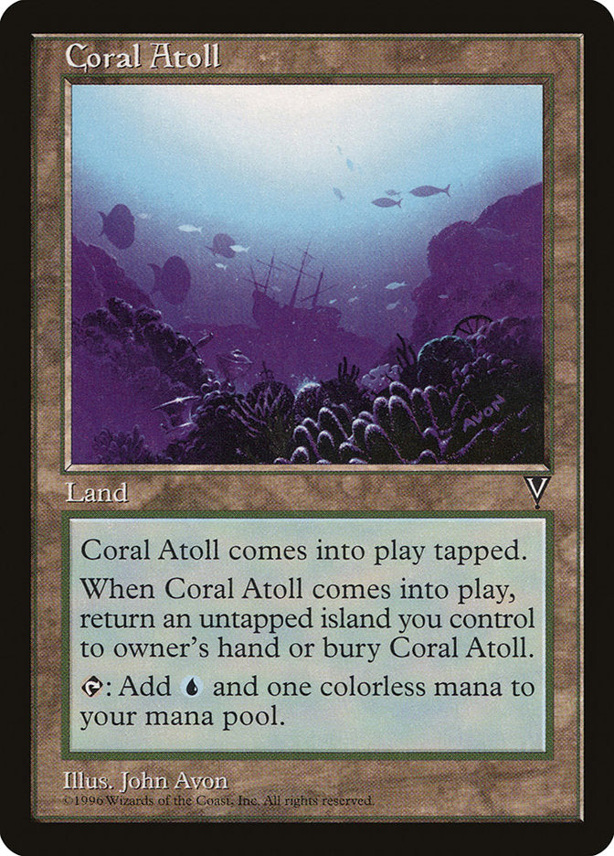 Coral Atoll [Visions] | Card Citadel