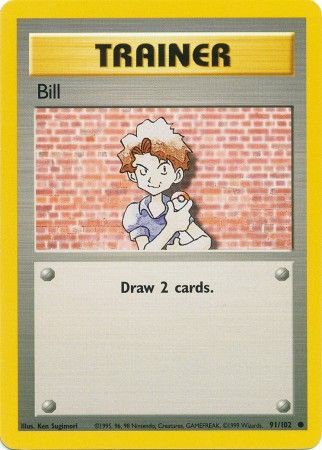 Bill (91/102) [Base Set Unlimited] | Card Citadel