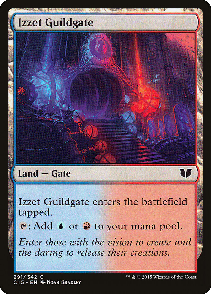 Izzet Guildgate [Commander 2015] | Card Citadel