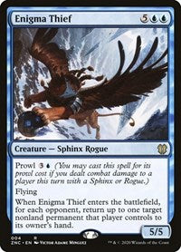 Enigma Thief [Commander: Zendikar Rising] | Card Citadel