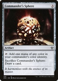 Commander's Sphere [Zendikar Rising Commander] | Card Citadel