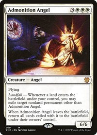 Admonition Angel [Zendikar Rising Commander] | Card Citadel