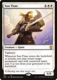 Sun Titan [Zendikar Rising Commander] | Card Citadel