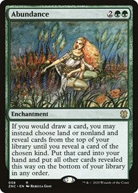 Abundance [Zendikar Rising Commander] | Card Citadel