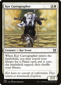 Kor Cartographer [Zendikar Rising Commander] | Card Citadel