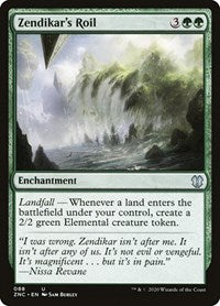 Zendikar's Roil [Zendikar Rising Commander] | Card Citadel