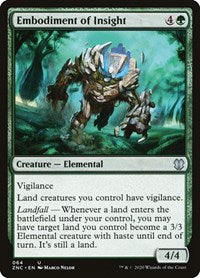 Embodiment of Insight [Zendikar Rising Commander] | Card Citadel