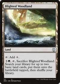 Blighted Woodland [Zendikar Rising Commander] | Card Citadel