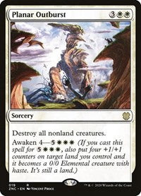 Planar Outburst [Zendikar Rising Commander] | Card Citadel