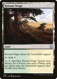 Krosan Verge [Zendikar Rising Commander] | Card Citadel