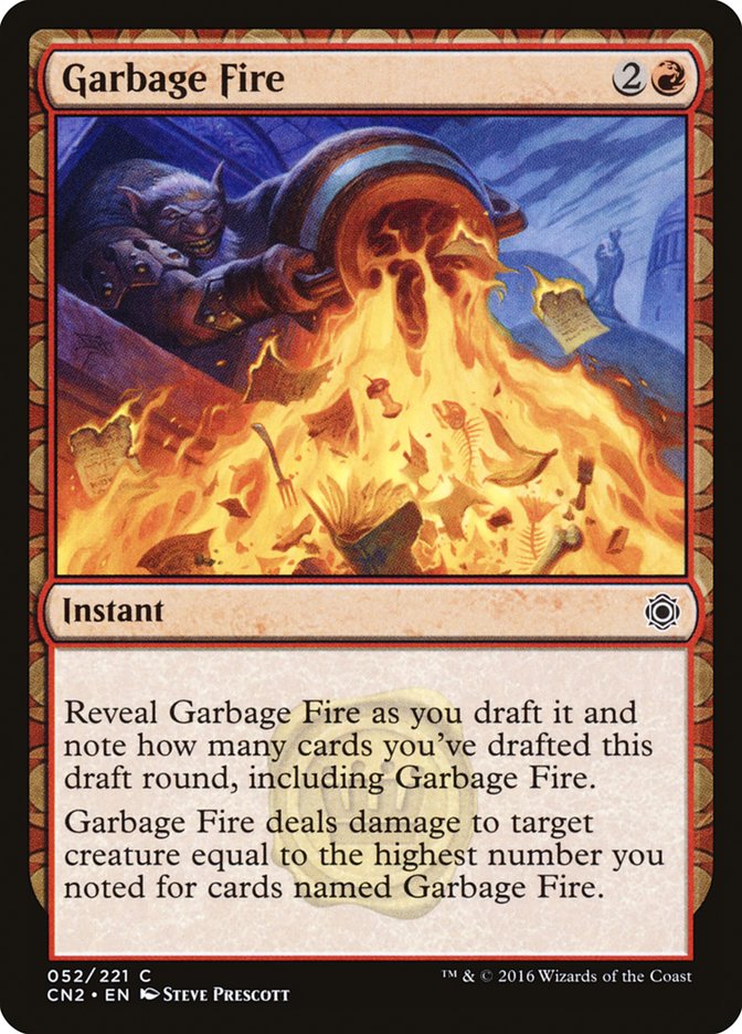 Garbage Fire [Conspiracy: Take the Crown] | Card Citadel