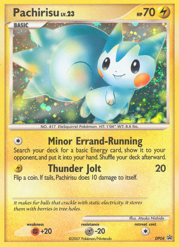 Pachirisu (DP04) [Diamond & Pearl: Black Star Promos] | Card Citadel