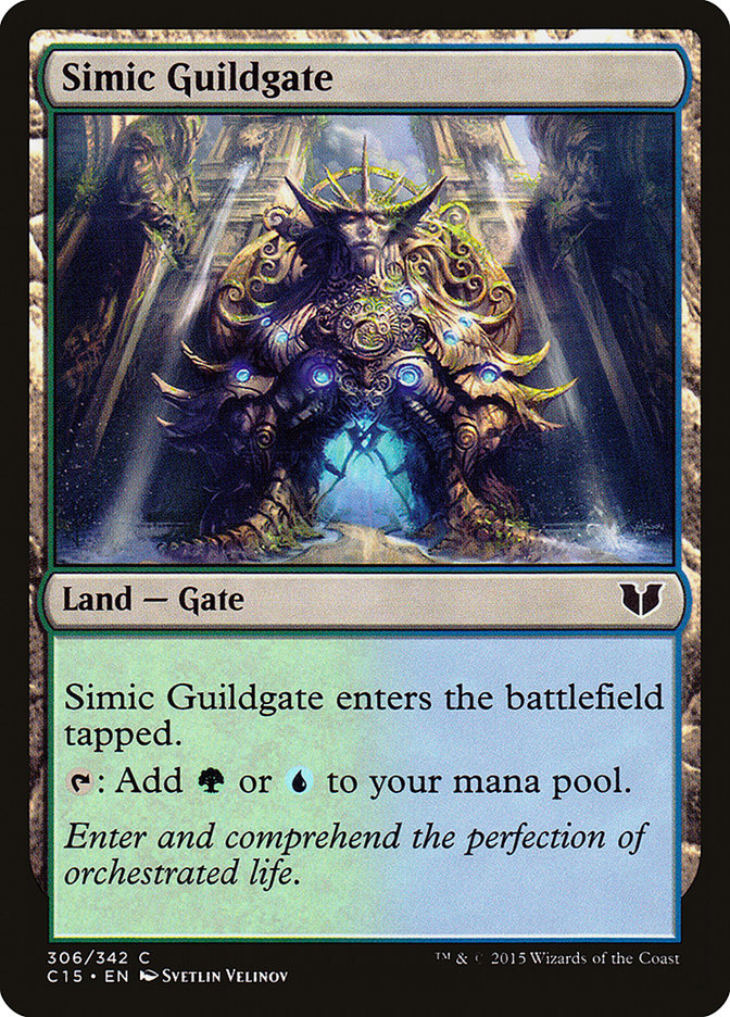 Simic Guildgate [Commander 2015] | Card Citadel