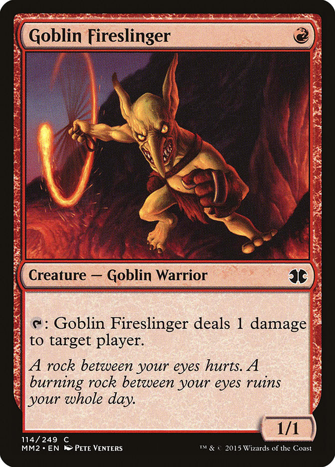 Goblin Fireslinger [Modern Masters 2015] | Card Citadel