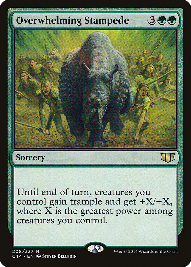 Overwhelming Stampede [Commander 2014] | Card Citadel