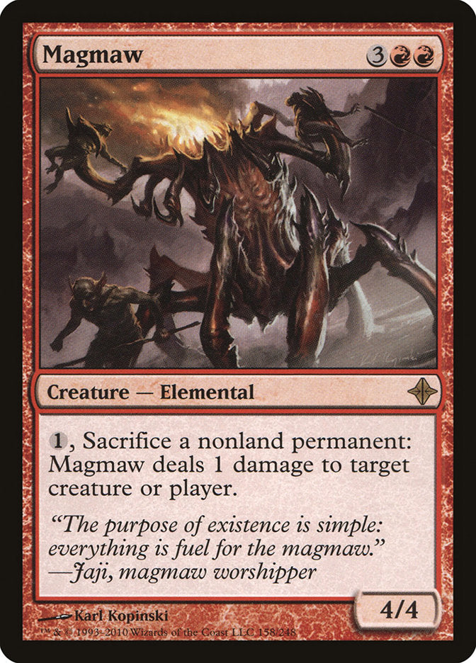 Magmaw [Rise of the Eldrazi] | Card Citadel