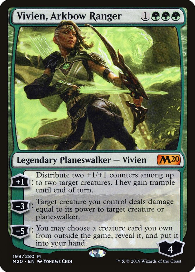 Vivien, Arkbow Ranger [Core Set 2020] | Card Citadel