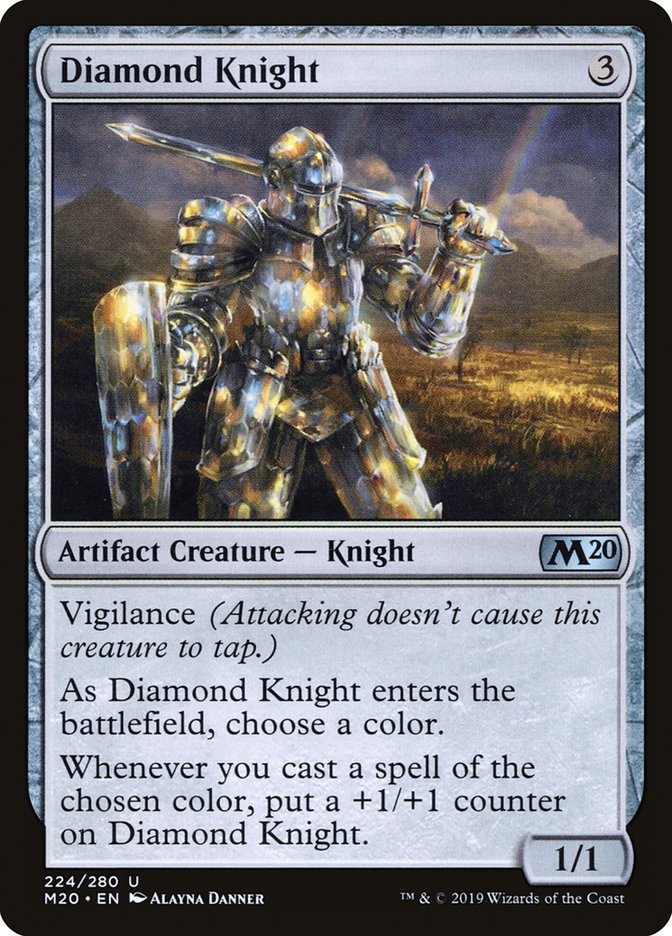 Diamond Knight [Core Set 2020] | Card Citadel